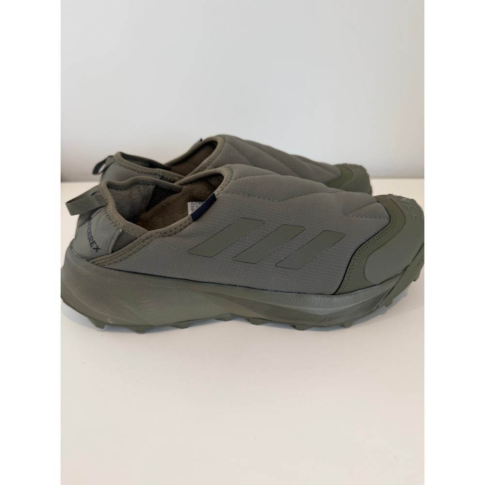 Mens Adidas Terrex Winter Slip-On Cold.RDY Shoes, Olive Strata/Orbit Green, 11 - Picture 2 of 8